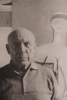 Franz Hubmann "Pablo Picasso" - Mit Kunst helfen