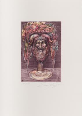 Ernst FUCHS, ohne Titel, 1972 - Charity auction of contemporary art for the benefit of SOS MITMENSCH