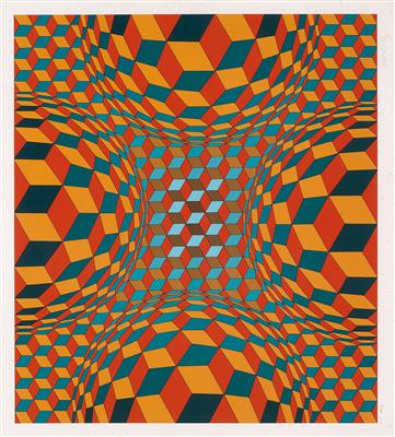 Victor Vasarely * - Moderne und Zeitgenössische Druckgrafik