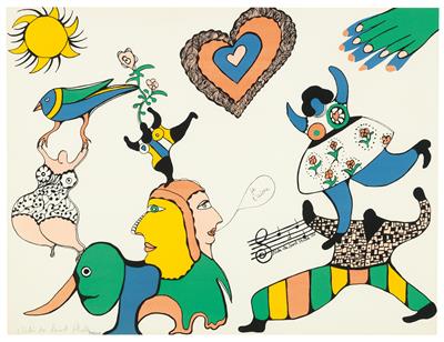 Niki de Saint-Phalle * - Moderne und Zeitgenössische Druckgrafik