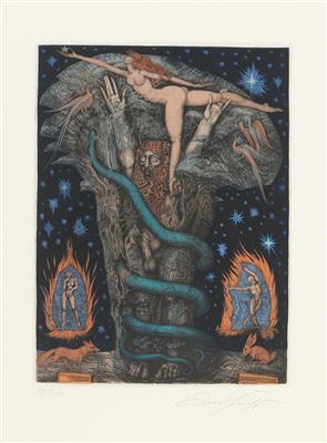 Ernst Fuchs * - Moderní a současné tisky