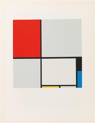 After Piet Mondrian - Incisione e multipli