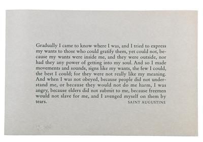 Joseph Kosuth - Druckgrafik und Editionen