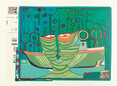 Friedensreich Hundertwasser* - Moderní grafika