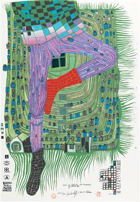 Friedensreich Hundertwasser* - Moderní grafika