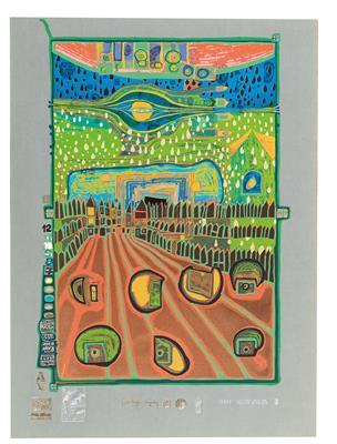 Friedensreich Hundertwasser* - Paintings and Graphic prints