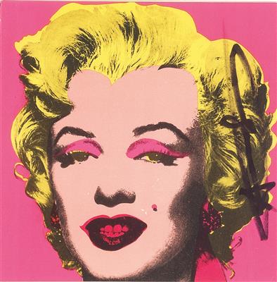 After Andy Warhol - Paintings and Graphic prints