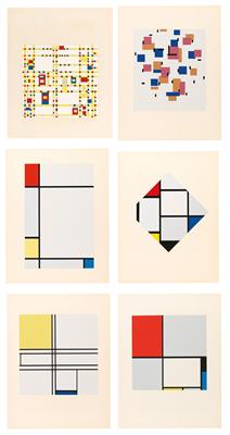 Nach Piet Mondrian - Druckgraphik und Editionen