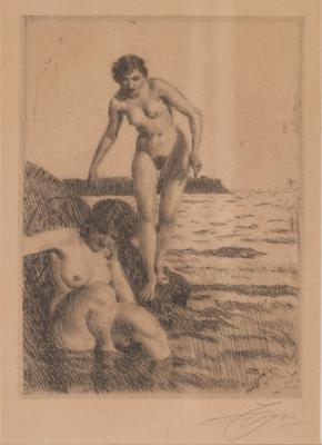 Anders Zorn - Druckgrafik und Editionen