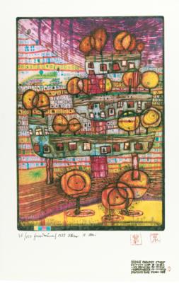 Friedensreich Hundertwasser * - Druckgrafik und Editionen