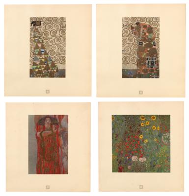 After Gustav Klimt - Moderní umění grafika