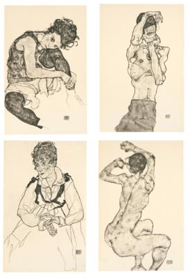 After Egon Schiele - Grafica moderna e contemporanea