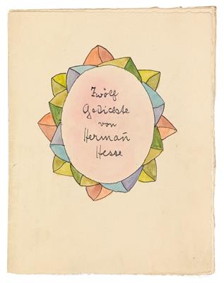 Hermann Hesse * - Arte moderna 2017/11/21 - Stima: EUR 40.000 a EUR 50.000  - Dorotheum