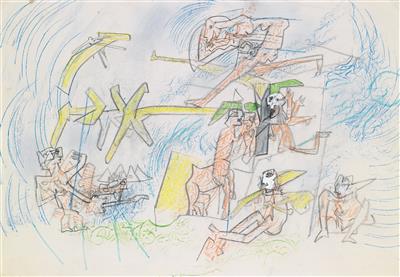 Roberto Sebastian Matta * - Zeitgenössische Kunst, Teil 2