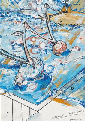 Christian Ludwig Attersee * - Moderní tisky, Současné umění