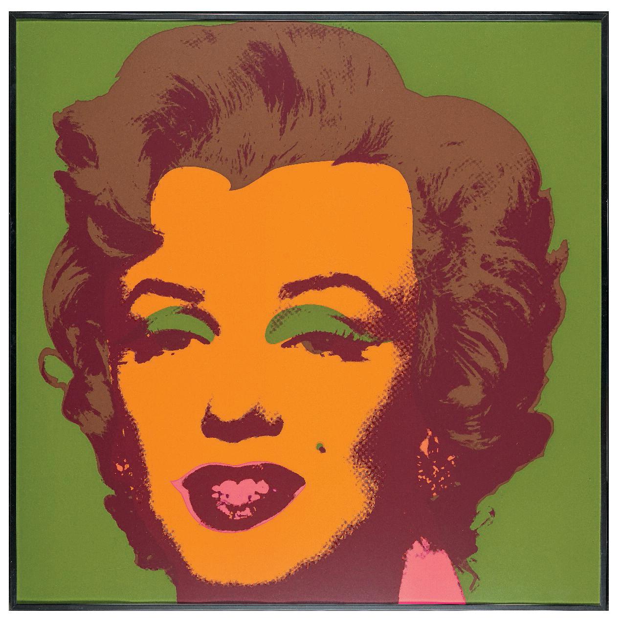 Andy Warhol, Orange Marilyn (1962)