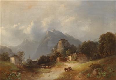 Franz Barbarini - 19th Century Paintings and Watercolours