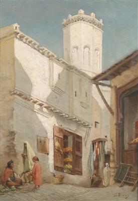 J. Sivoy, 19th Century - Dipinti a olio e acquarelli del XIX secolo