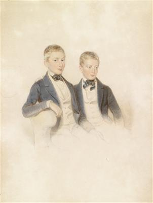 Alois von Anreiter - Meisterzeichnungen und Druckgraphik bis 1900, Aquarelle, Miniaturen