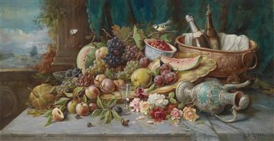Hans Zatzka * - Dipinti a olio e acquarelli del XIX secolo