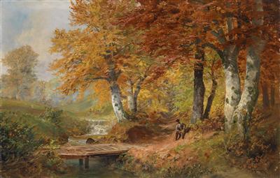 Alois Arnegger * - Dipinti a olio e acquarelli del XIX secolo