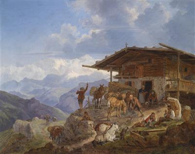 Heinrich Bürkel - 19th Century Paintings and Watercolours