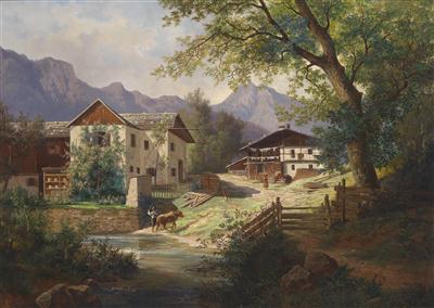 H. Nessenyi circa 1870 - Obrazy 19. století