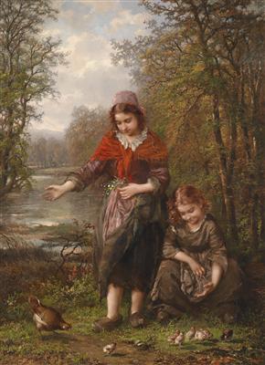 Henry Campotosto - 19th Century Paintings