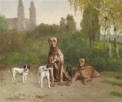 Carl Maria Seyppel - 19th Century Paintings and Watercolours