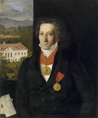 Artist around 1840 - Dipinti a olio e acquarelli del XIX secolo