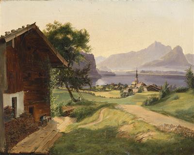 Österreich Mitte 19. Jahrhundert - Ölgemälde und Aquarelle des 19. Jahrhunderts