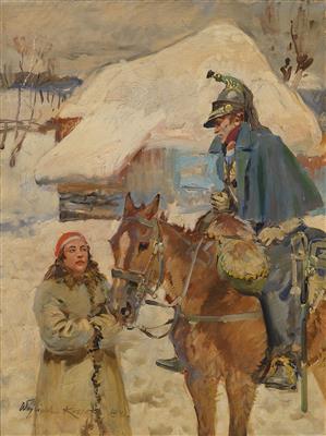 Wojciech (Adalbert) Kossak * - Obrazy 19. století