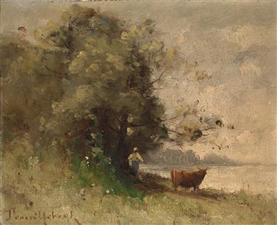 Paul Desire Trouillibert - 19th Century Paintings and Watercolours