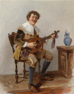 Albert Schröder - Dipinti a olio e acquarelli del XIX secolo