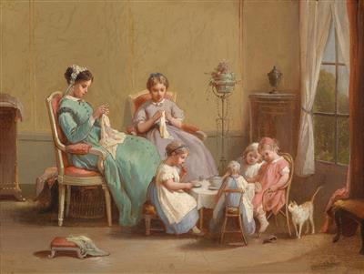 Francois Louis Lanfant de Metz - Obrazy 19. století