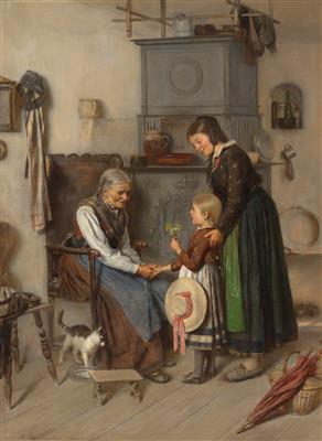 Franz Erdmann Häussler - 19th Century Paintings and Watercolours