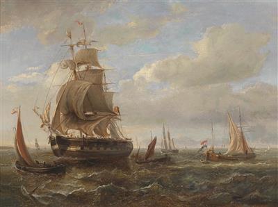 19th Century Dutch Artist - Dipinti a olio e acquarelli del XIX secolo