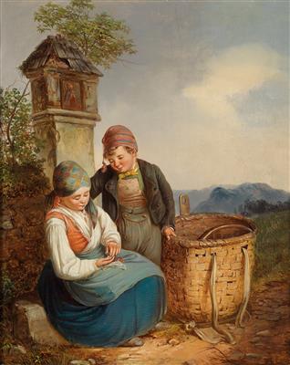 Franz Josef Gruber - Dipinti del XIX secolo