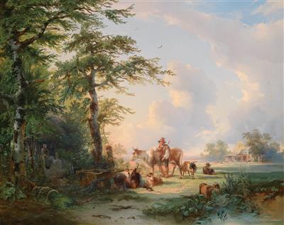 Carl Schweninger sen. - Ölgemälde und Aquarelle des 19. Jahrhunderts