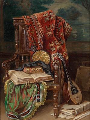 Ernst Czernotzky - Dipinti a olio e acquarelli del XIX secolo