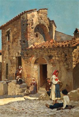 Michele Cammarano - 19th Century Paintings