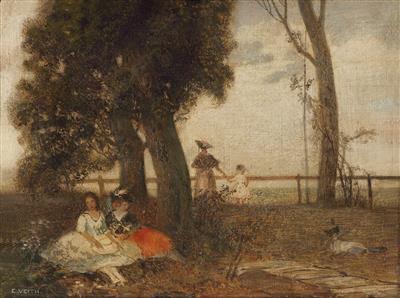 Eduard Veith - Dipinti a olio e acquarelli del XIX secolo
