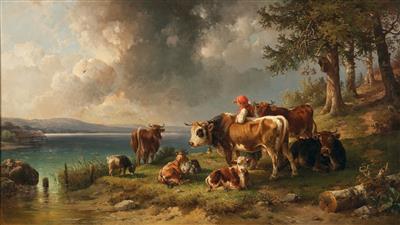 Edmund Mahlknecht - 19th Century Paintings