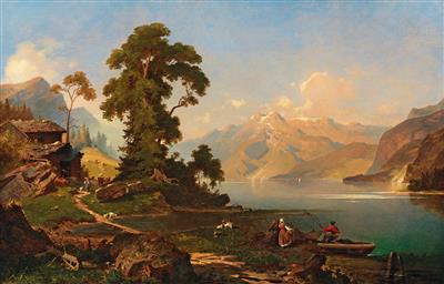 Franz Richard Unterberger - 19th Century Paintings