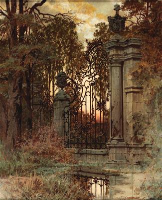 Ferdinand Knab - Dipinti a olio e acquarelli del XIX secolo