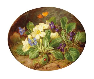 Josef Lauer - Dipinti a olio e acquarelli del XIX secolo