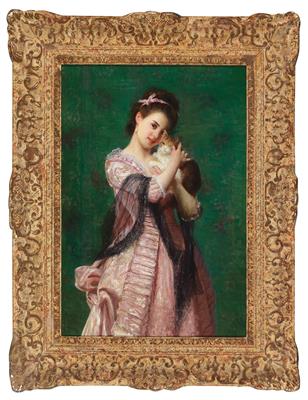 Joseph Caraud - Dipinti a olio e acquarelli del XIX secolo