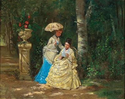 Antonio Garcia y Mencia - Gemälde des 19. Jahrhunderts