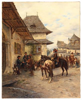 Ludwig Gedlek - 19th Century Paintings and Watercolours