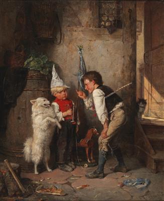 Carl Böker - Obrazy 19. století